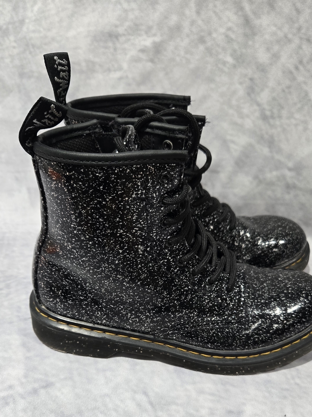 Dr. Martens 1460 Glitter Boots - Picture 2 of 6